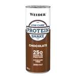 Напиток WEIDER Low Carb protein shake шоколад 250мл