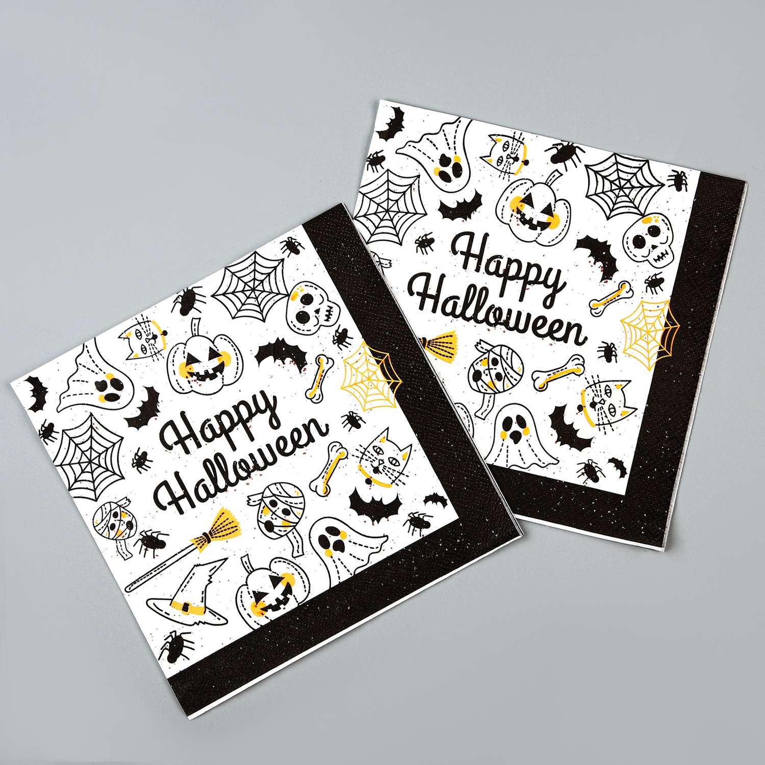 Салфетки Страна карнавалия бумажные «Счастливого хэллоуина» в наборе 20 шт. - фото 1