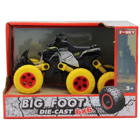 Квадроцикл Funky Toys Желтый FT61065