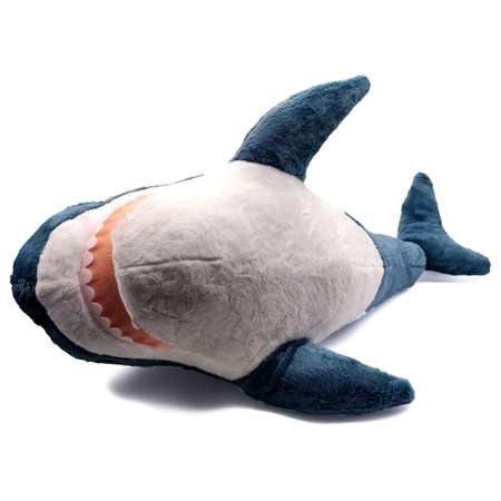 Мягкая игрушка МАЛЬВИНА Акула 80 см синяя
