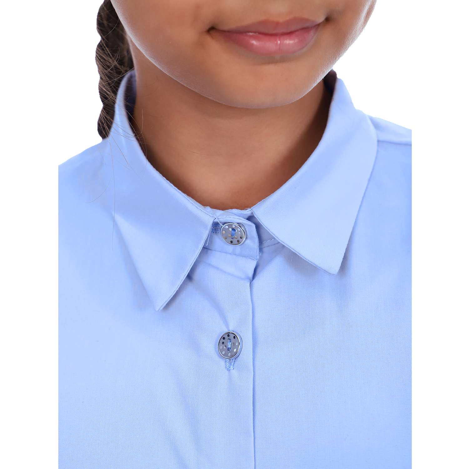 Блузка Детская Одежда BL-11000/голубой - фото 7