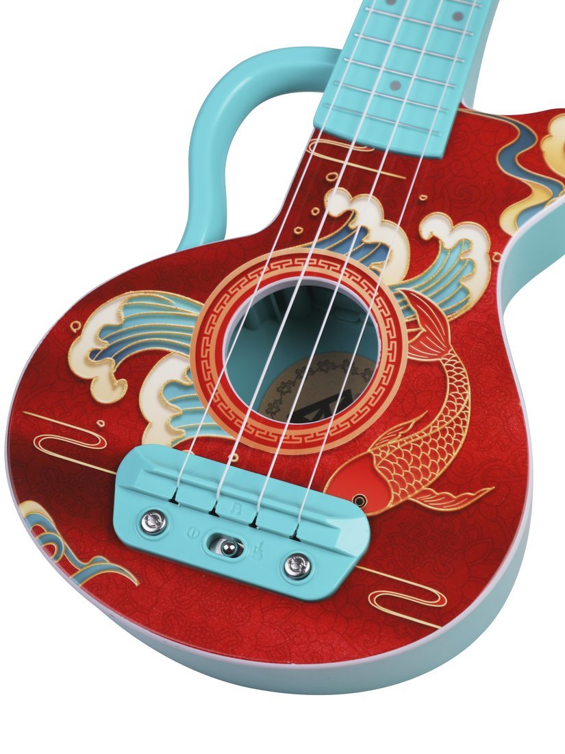 Гитара детская Наша Игрушка Развивающий музыкальный инструмент самоучитель - фото 3