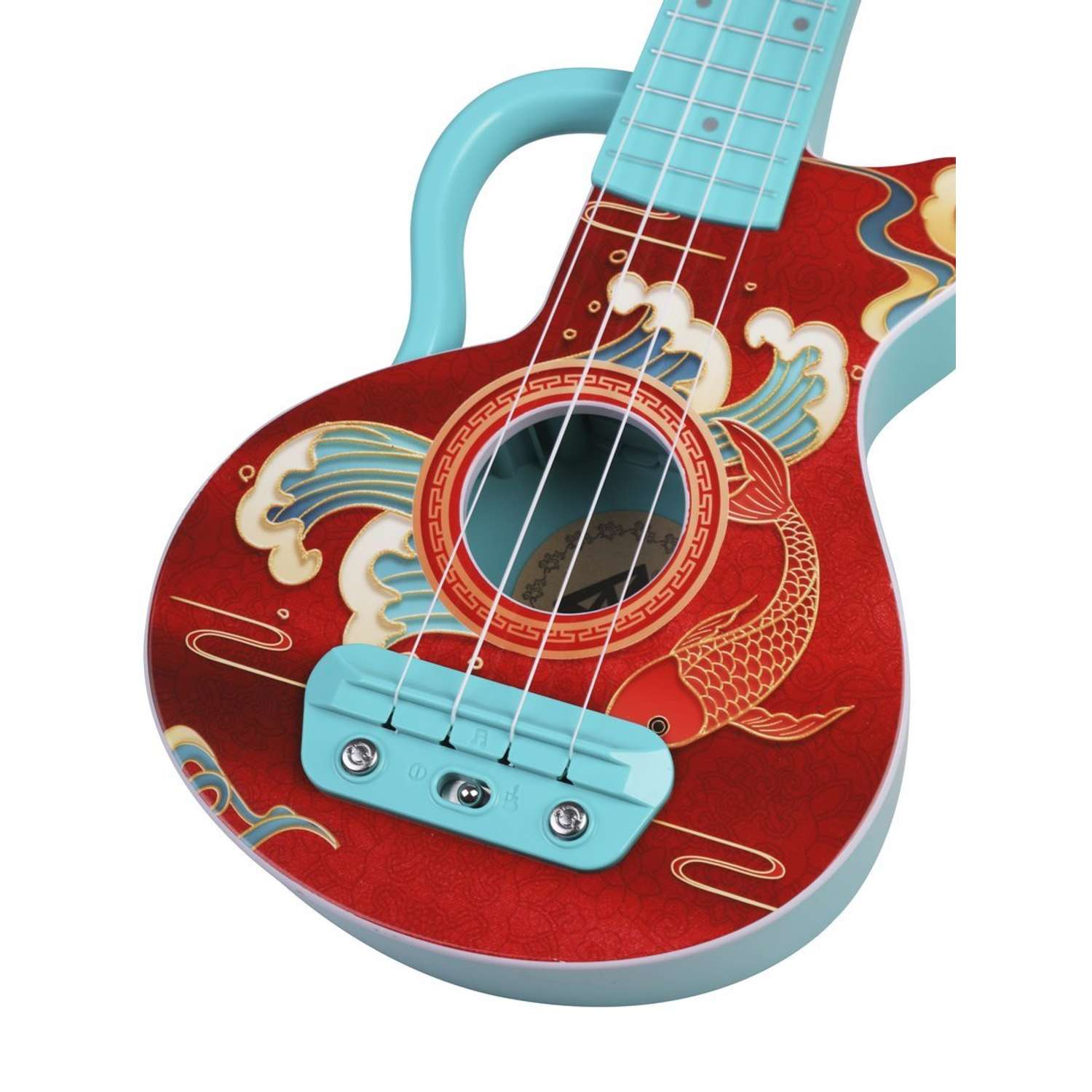 Гитара детская Наша Игрушка Развивающий музыкальный инструмент самоучитель - фото 3