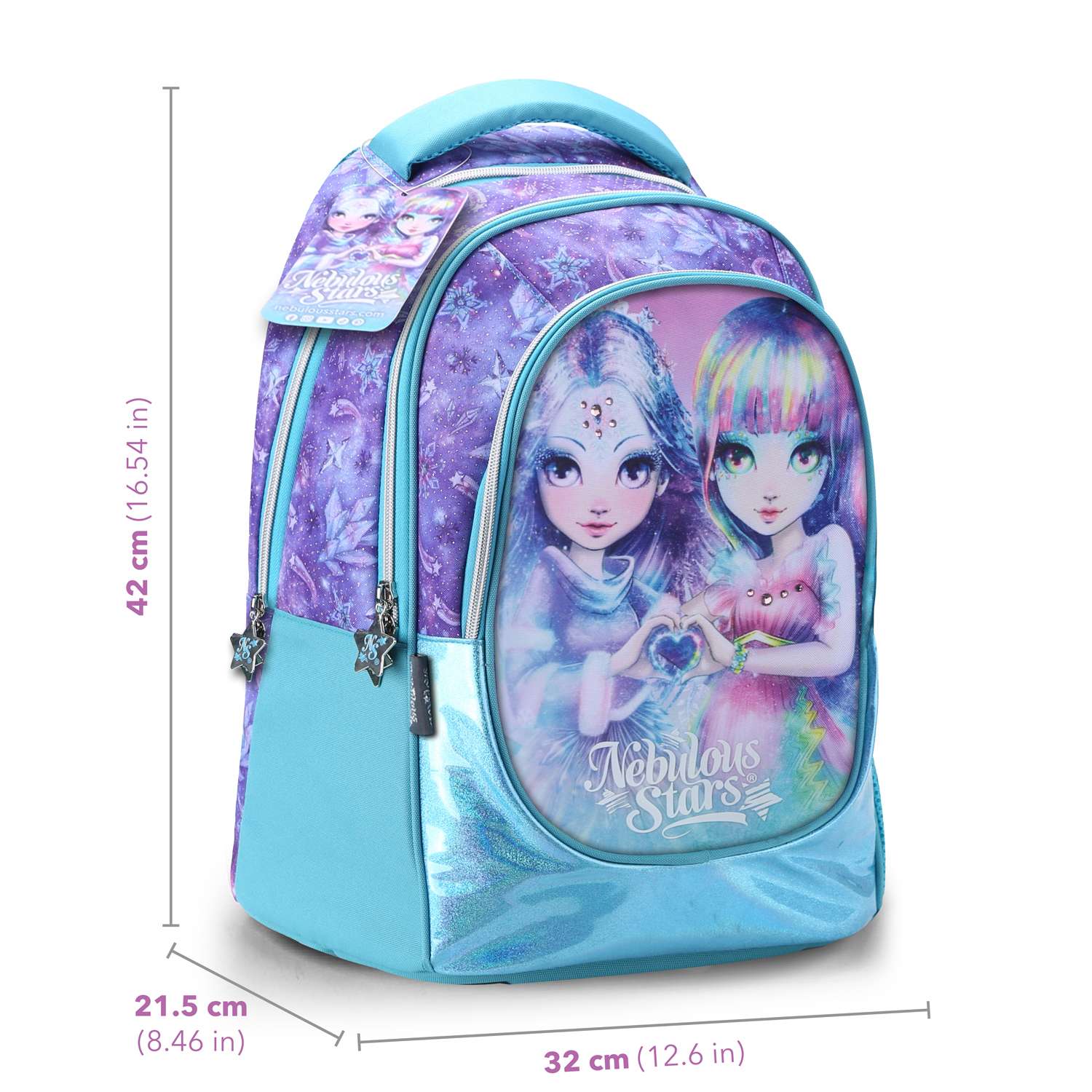 Школьный рюкзак Nebulous Stars для девочек 12542_NSDA - фото 2