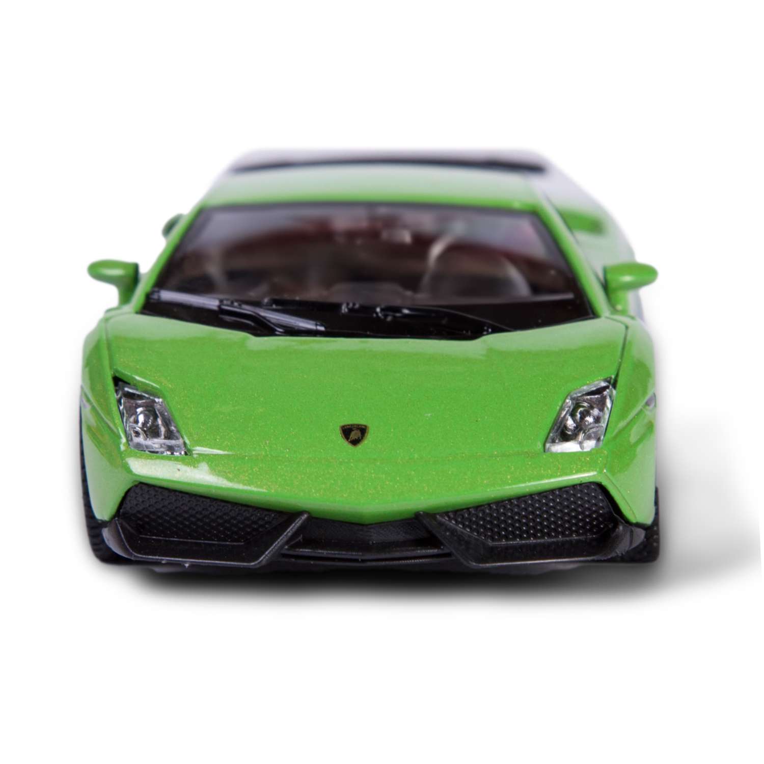 Машина Mobicaro 1:32 Lamborghini Gallardo Зеленая 544998 - фото 8