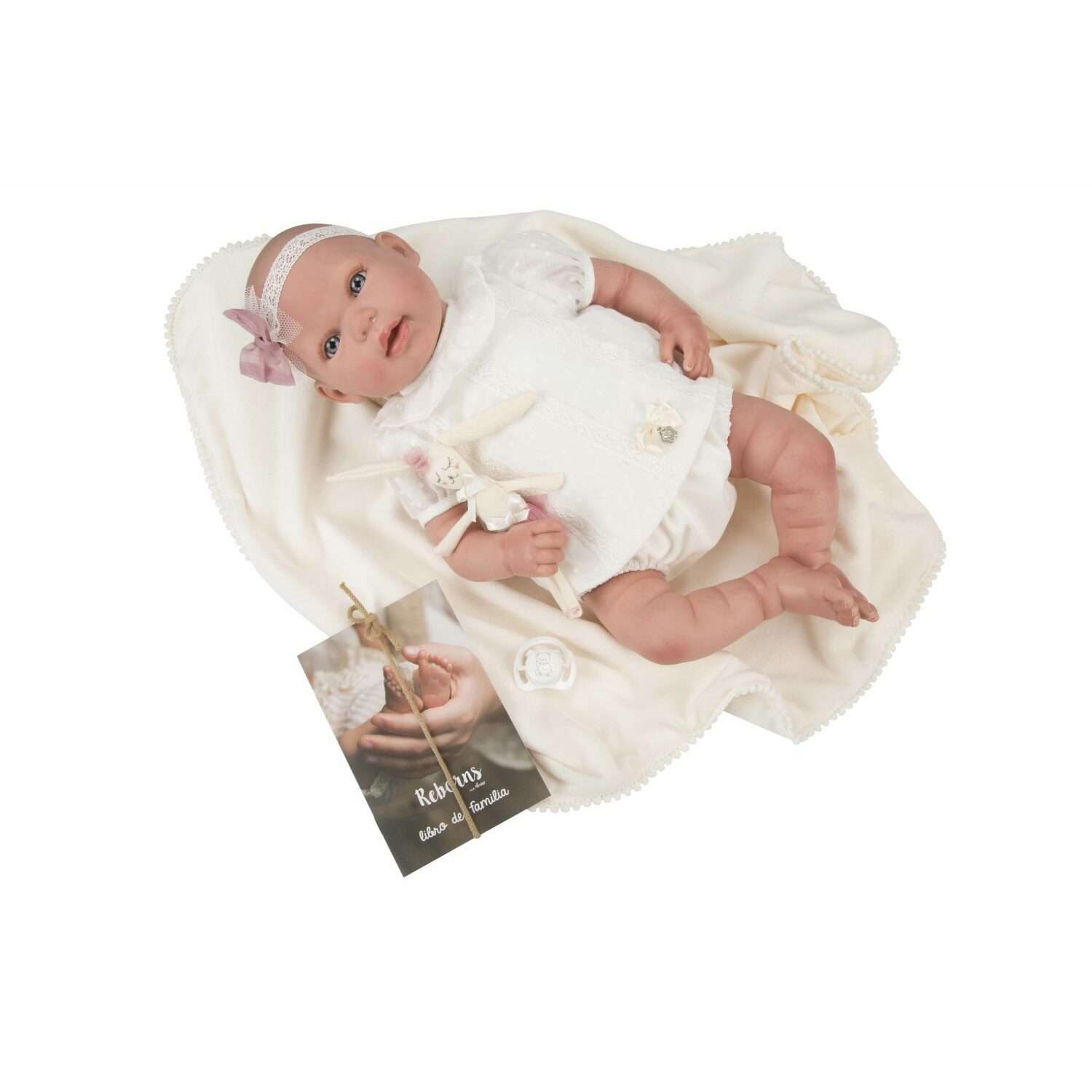 Кукла пупс Arias Реборн новорождённый Naroa 45 см Т22119 - фото 6