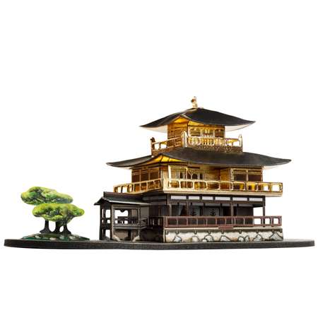 Сборная модель Умная бумага Города в миниатюре Золотой павильон 530