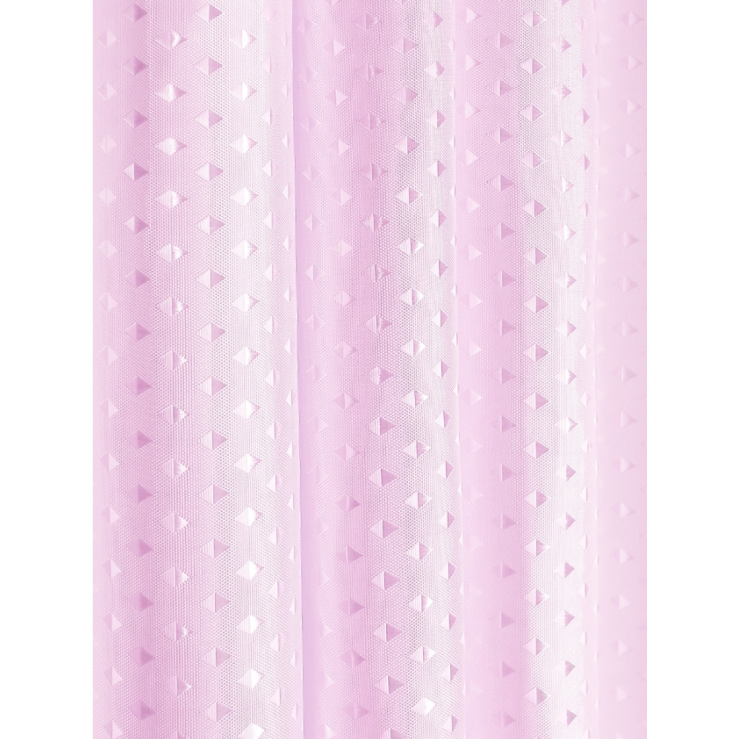 Штора для ванной Great Way розовый 180х180 см - фото 3