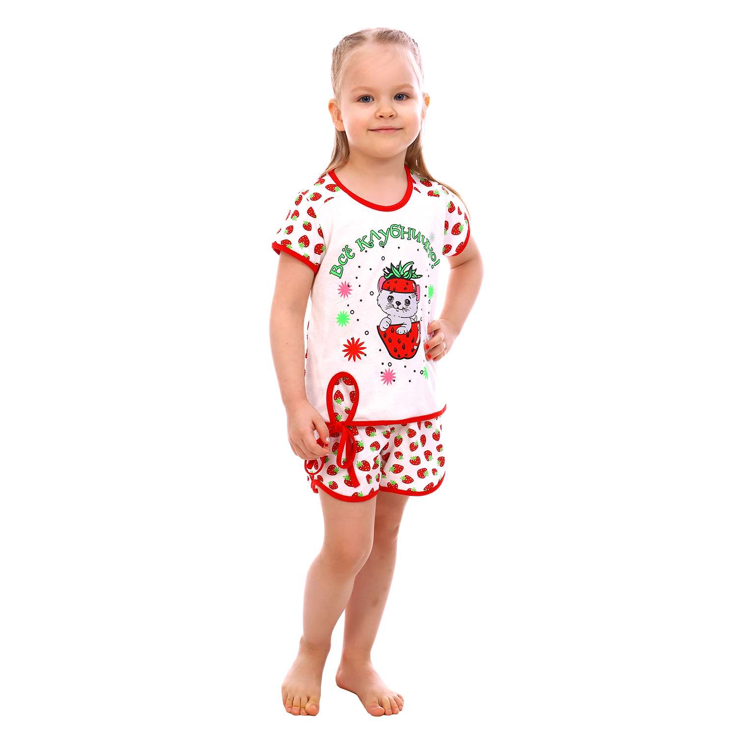 Пижама Детская Одежда 0022Р/красный - фото 3