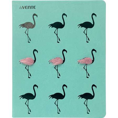 Записная книжка deVENTE Fur flamingo