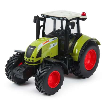 Машинка Mobicaro 1:32 Claas Tractor с прицепом 144018