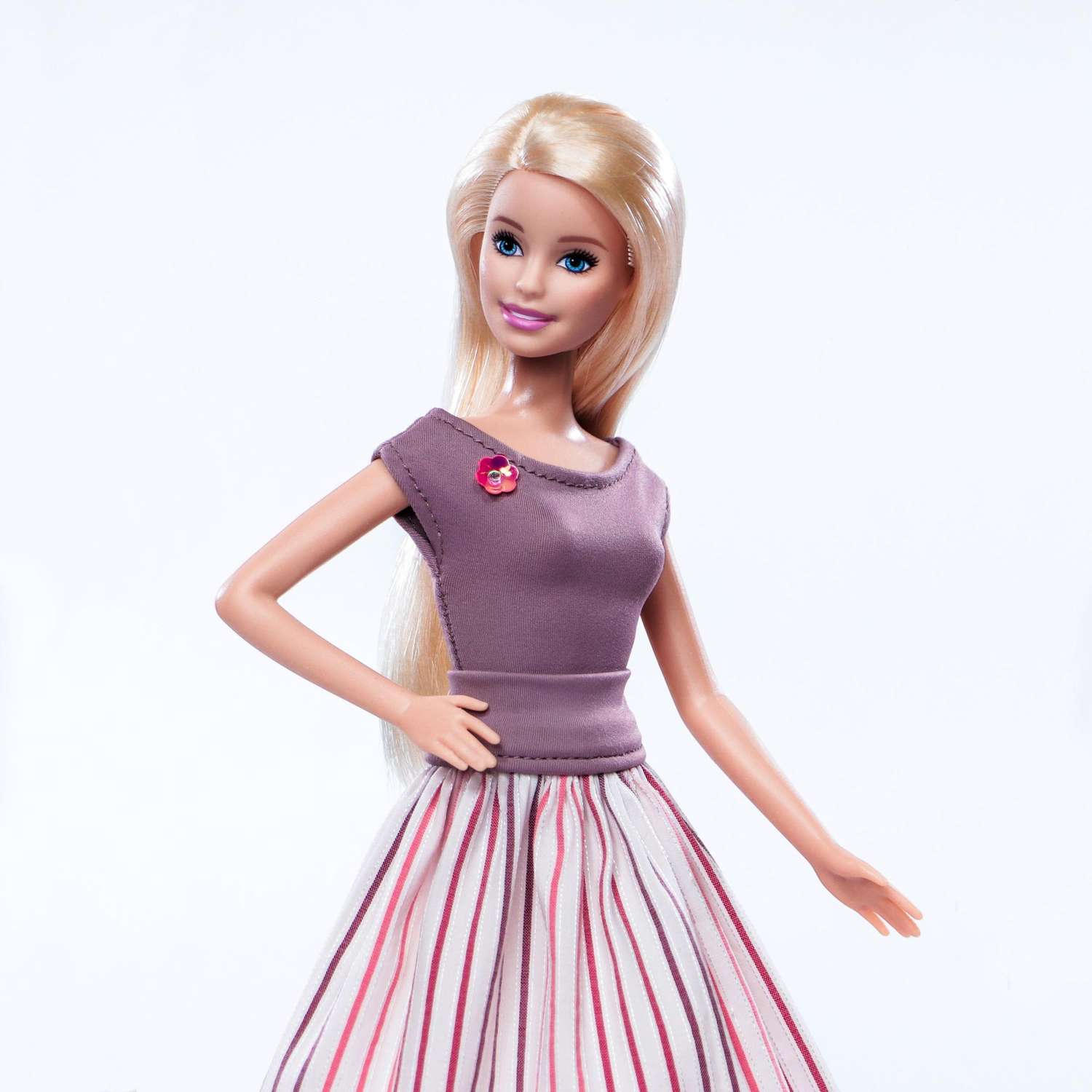 Одежда для кукол VIANA типа Барби 11.078.4 комплект коричнево-розовый 1178.4 - фото 3