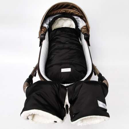 Конверт Amarobaby Snowy Travel Черный AMARO-6101-STC