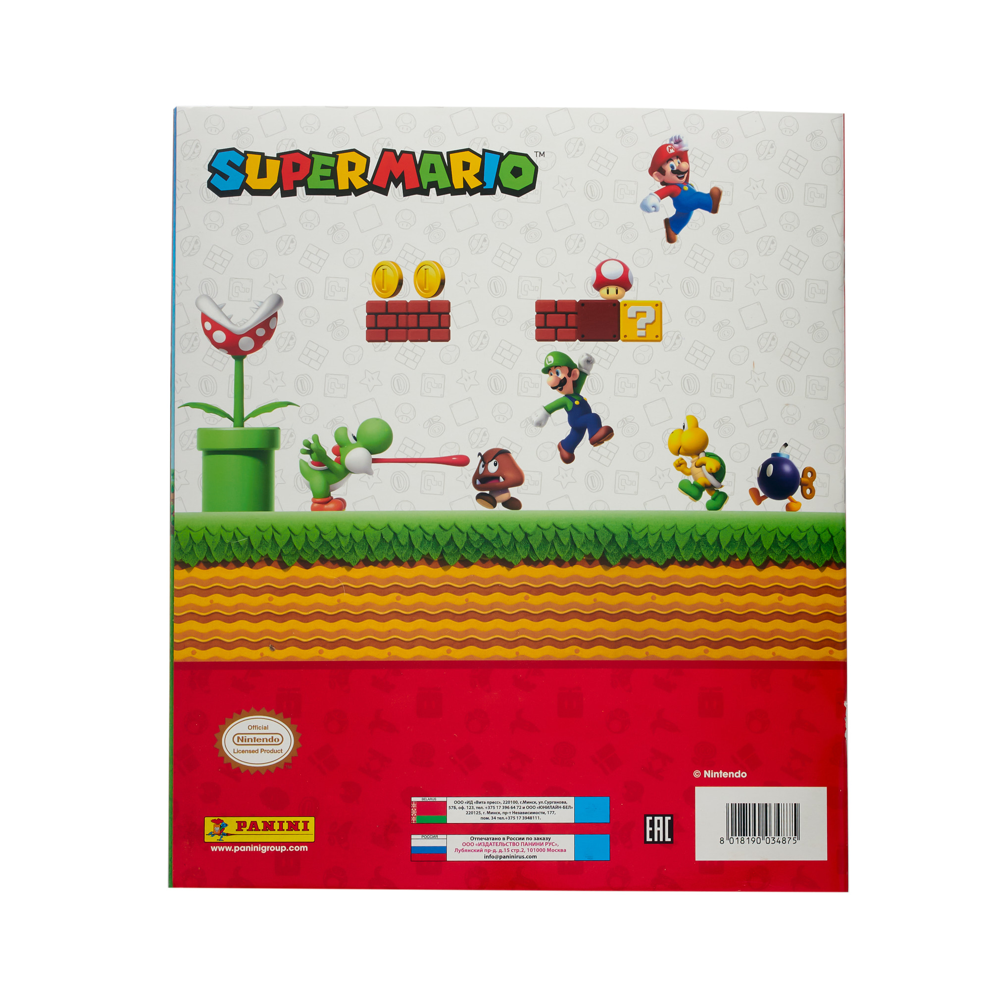 Альбом Panini Super Mario Супер Марио - фото 4