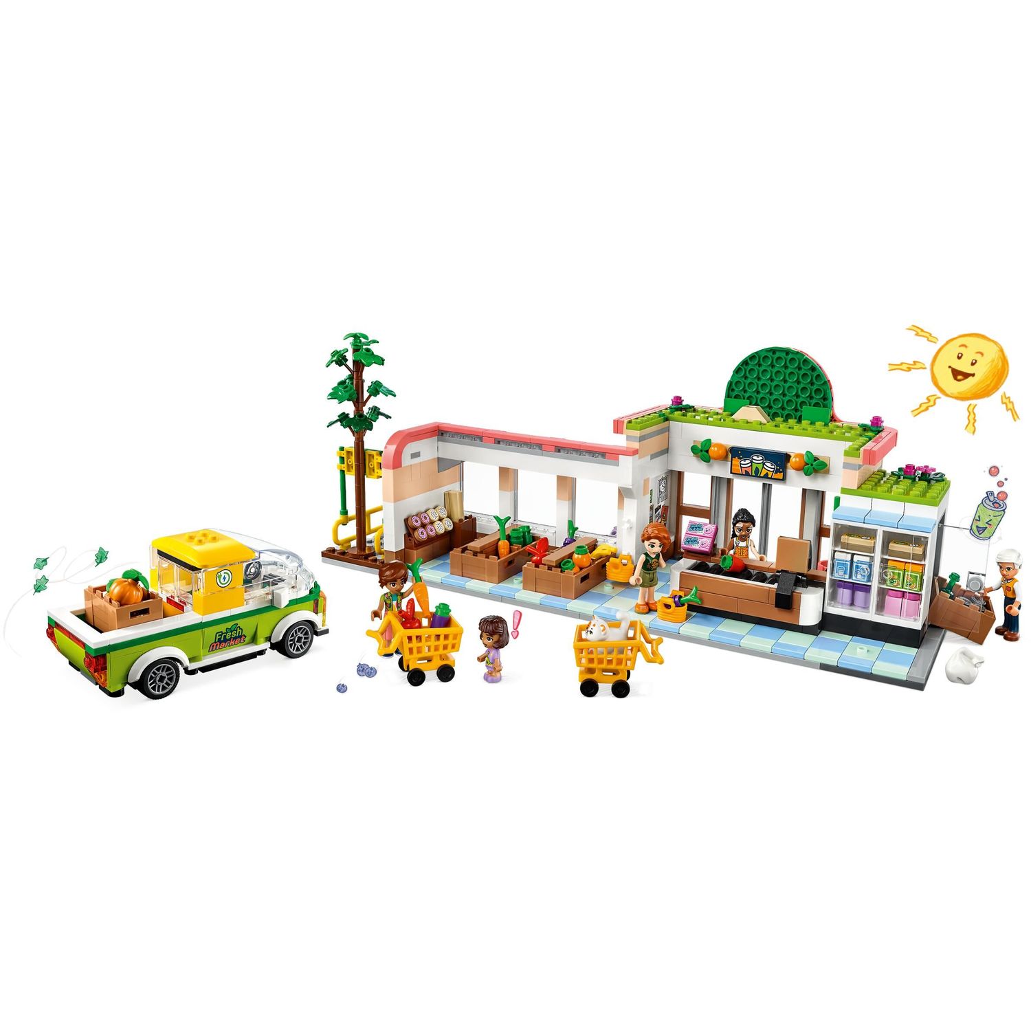 Lego friends ice cream parlour on sale