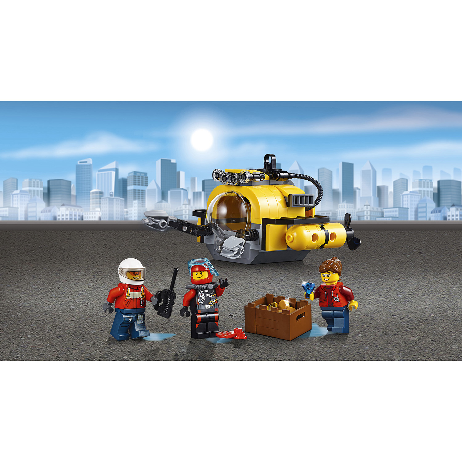 Конструктор LEGO City Deep Sea Explorers Вертолет исследователей моря (60093) - фото 5