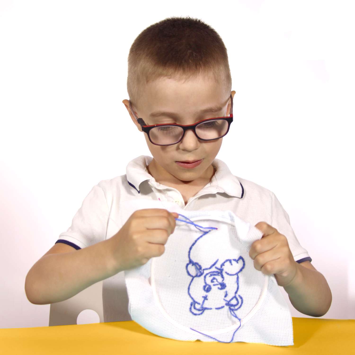 Набор для рукоделия LORI для вышивания детский 6 рисунков - фото 8