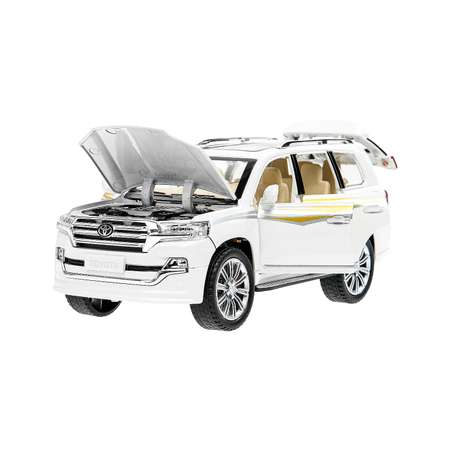 Автомобиль Технопарк Toyota Toyota Land Cruiser 1:24 белый