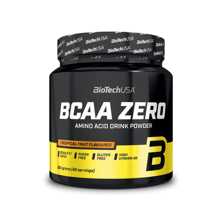 БЦАА BiotechUSA BCAA Zero 360 г. Тропический фрукт