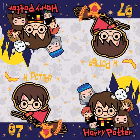 Салфетки бумажные ND PLAY Harry Potter 33х33 см 40 шт чиби