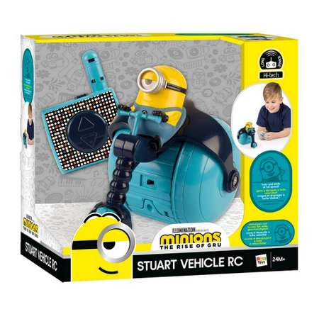 Мотоцикл радиуоправляемый Minions Миньоны: Стюарта 17 см