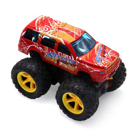 Машинка Funky Toys Джип с желтыми колесами Красная FT8485-2
