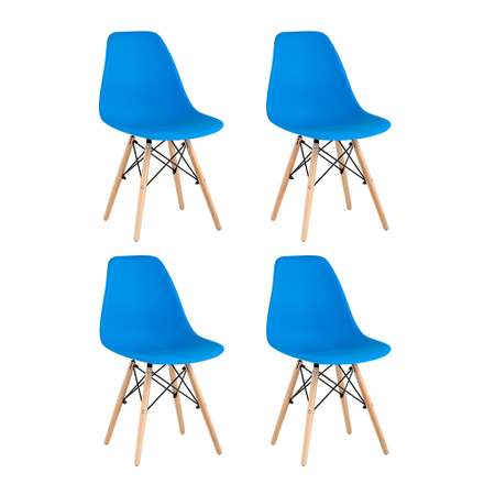 Комплект стульев Stool Group DSW Style синий