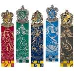 Набор закладок Harry Potter Гербы 5 шт - Эмблема школы и 4 факультетов Хогвартса
