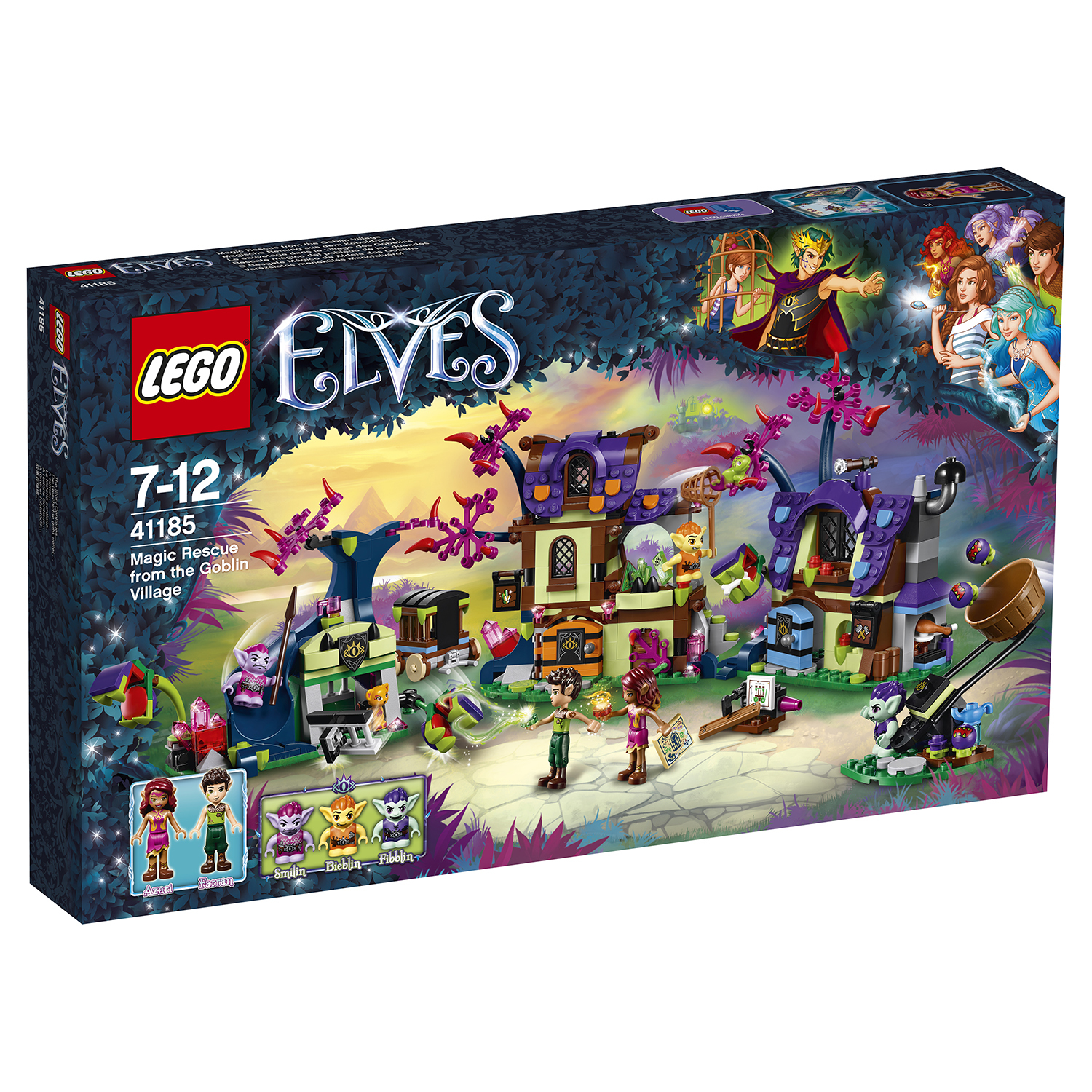 Конструктор LEGO Elves Побег из деревни гоблинов (41185) купить по цене  3999 ₽ в интернет-магазине Детский мир