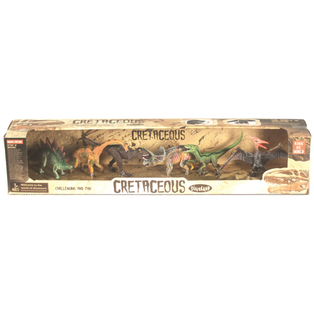 Большой набор Viva Terra 6 фигурок динозавров
