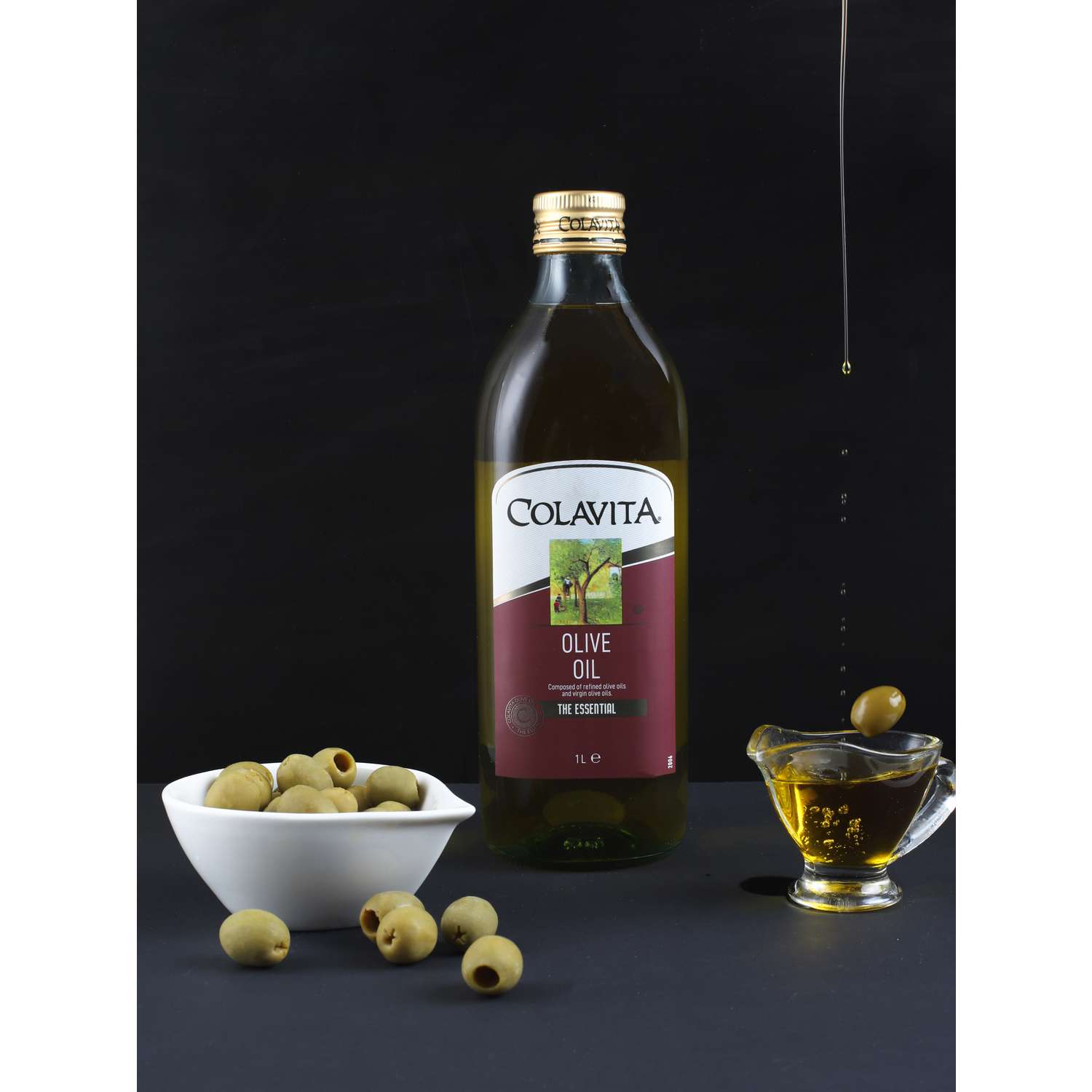 Масло оливковое Colavita рафинированное 1л - фото 2
