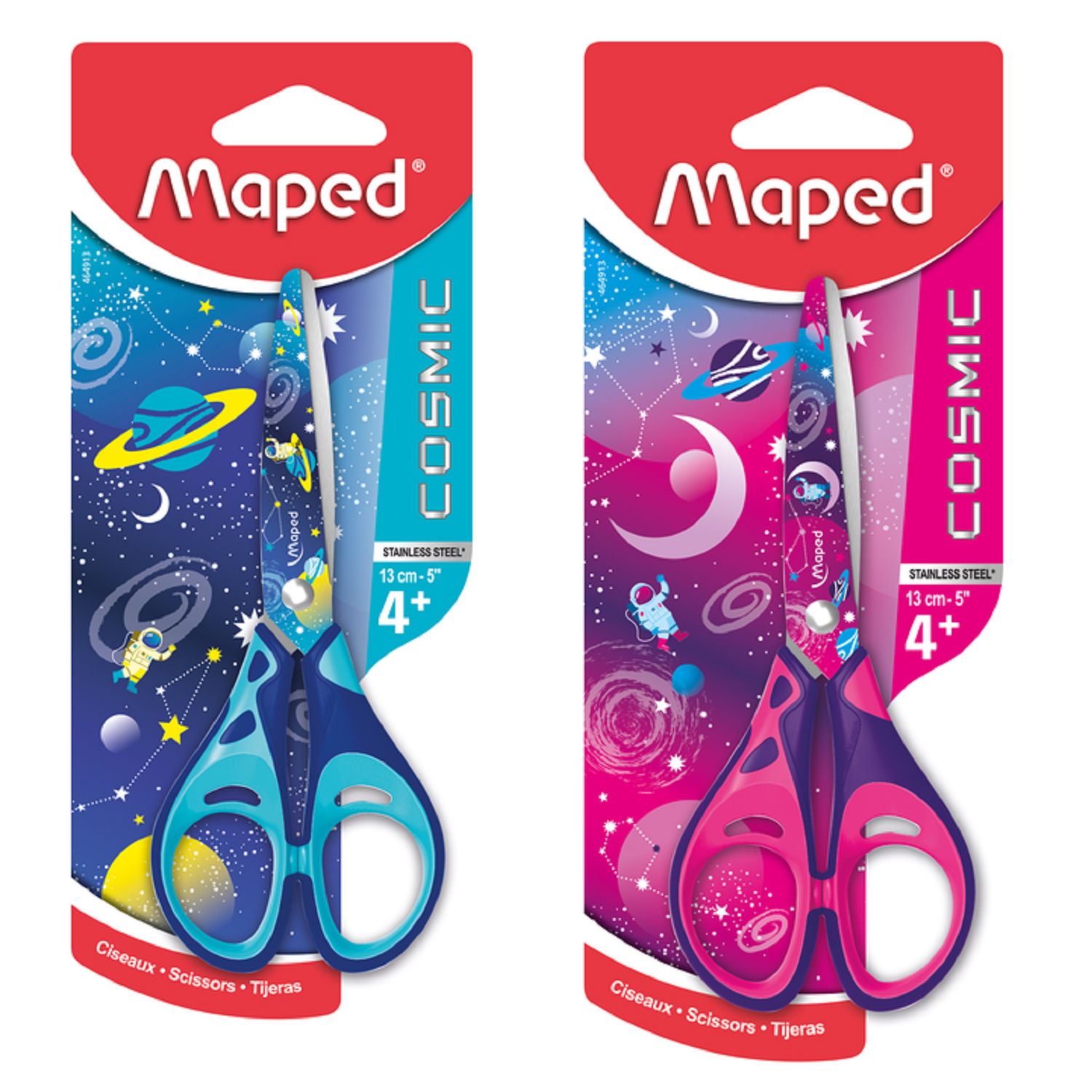 Ножницы MAPED Cosmic Kids 130мм в ассортименте 1506208 - фото 2