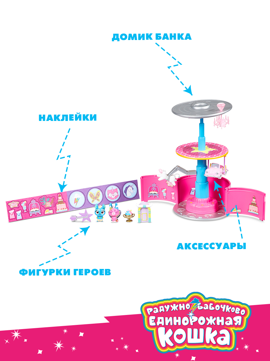 Игровой набор РБ Единорожная Кошка 9 удивительных сюрпризов - фото 6