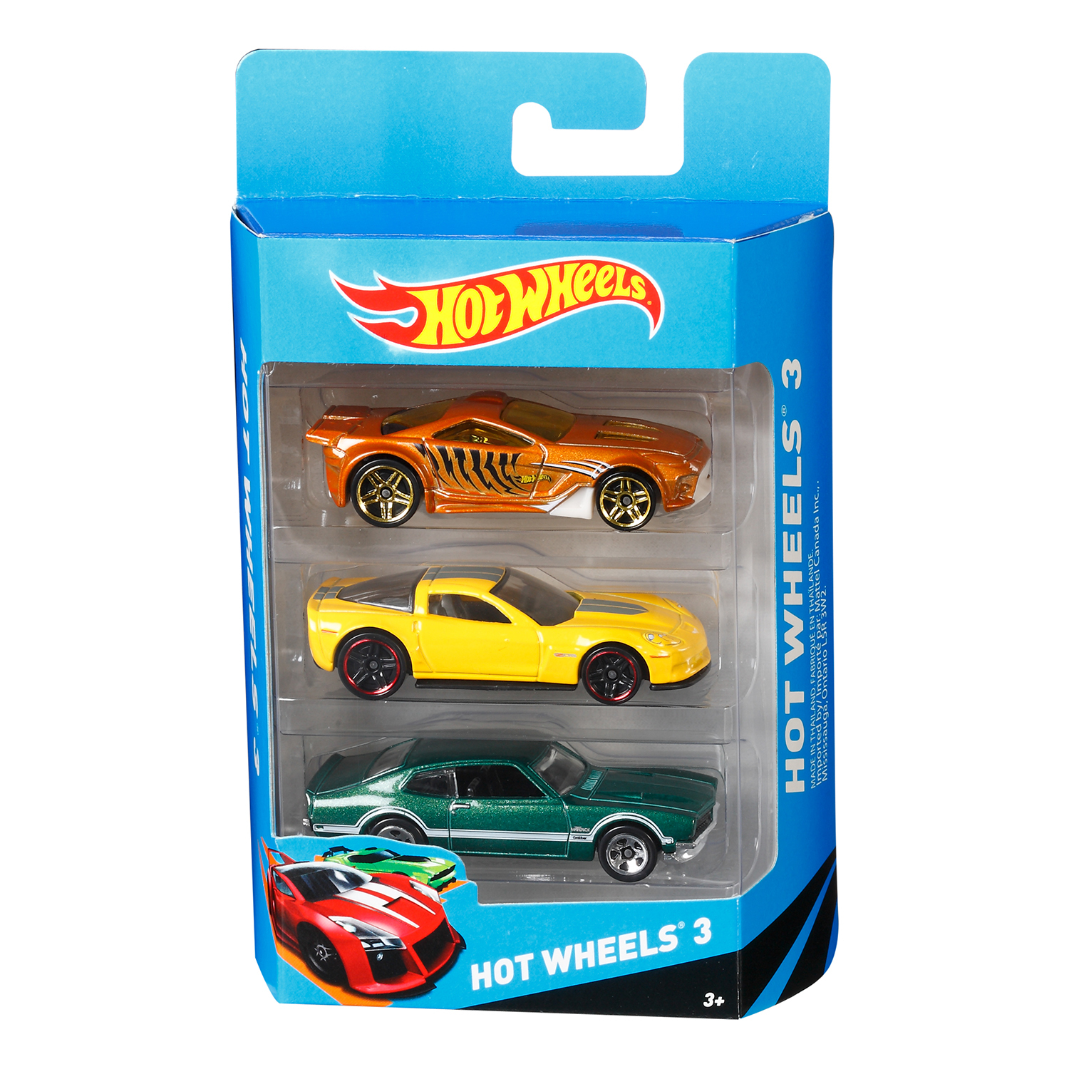 Подарочный набор Hot Wheels из 3 машинок в ассортименте K5904 - фото 20