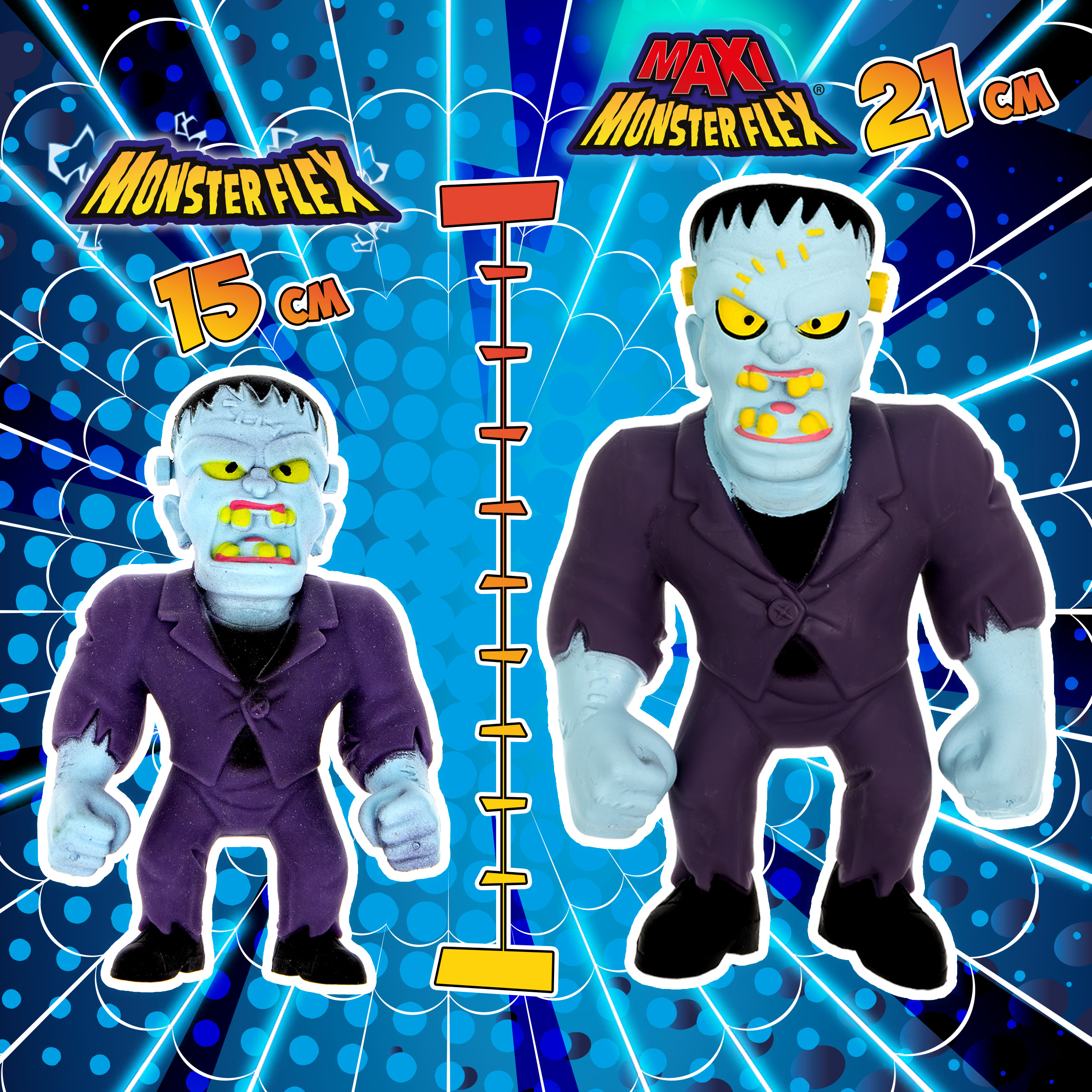 Игрушка-антистресс Monster flex MAXI Франкенштейн 21см - фото 2