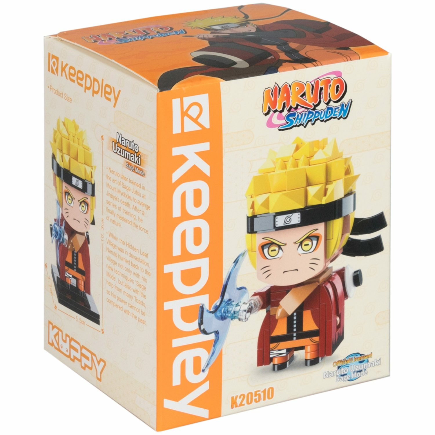 3d конструктор аниме Наруто Узумаки Naruto детский фигурка в подарочной коробке 364 детали - фото 5