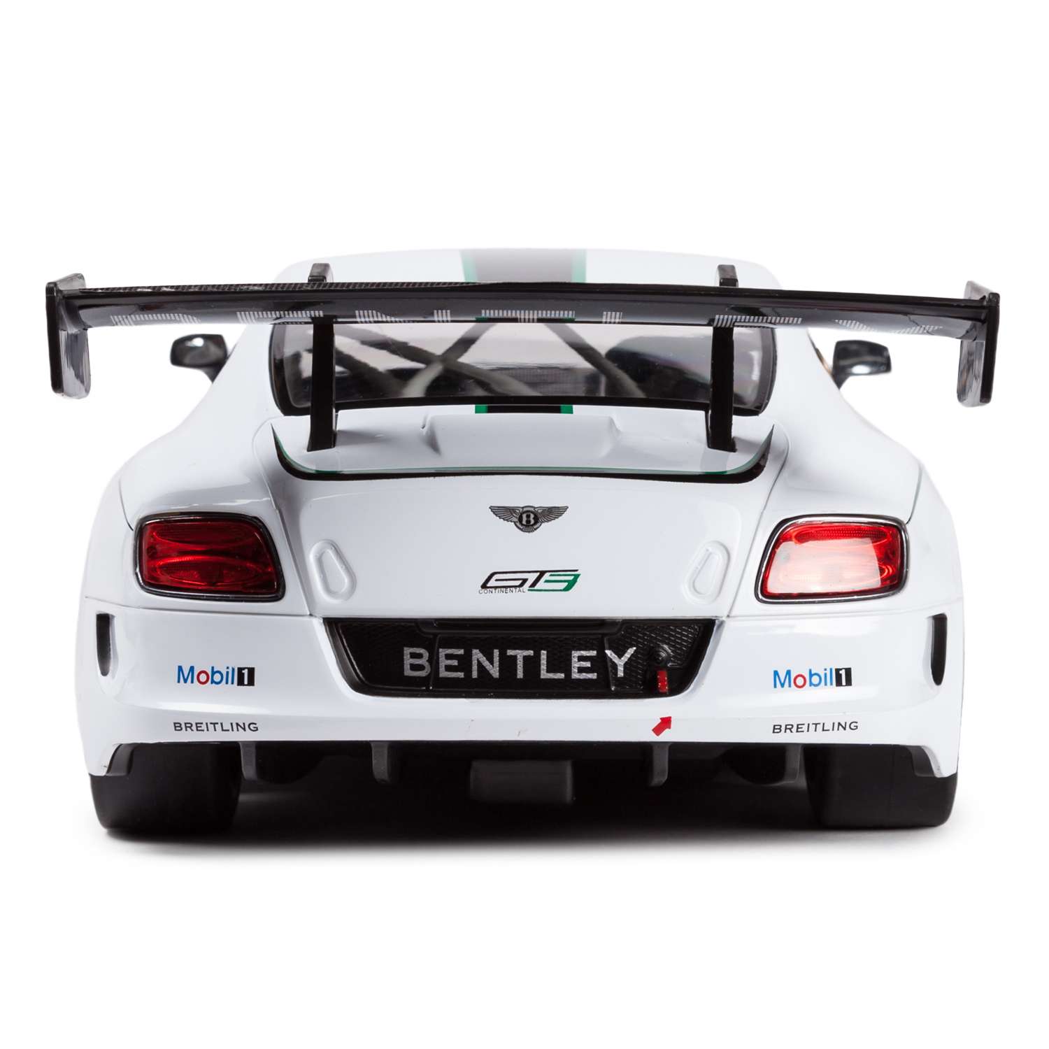 Машинка радиоуправляемая Rastar Bentley Continental GT3 1:14 белая - фото 6