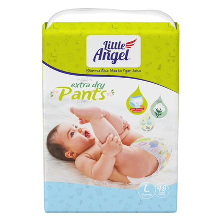 Подгузники-трусики Little Angel Extra Dry L 8-14кг 48шт