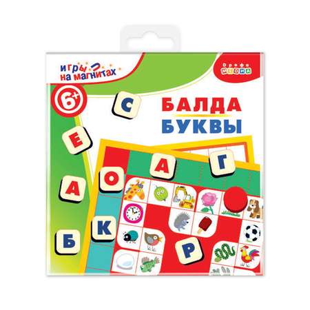 Настольная игра Дрофа-Медиа Эрудит. Буквы на магнитах 4346