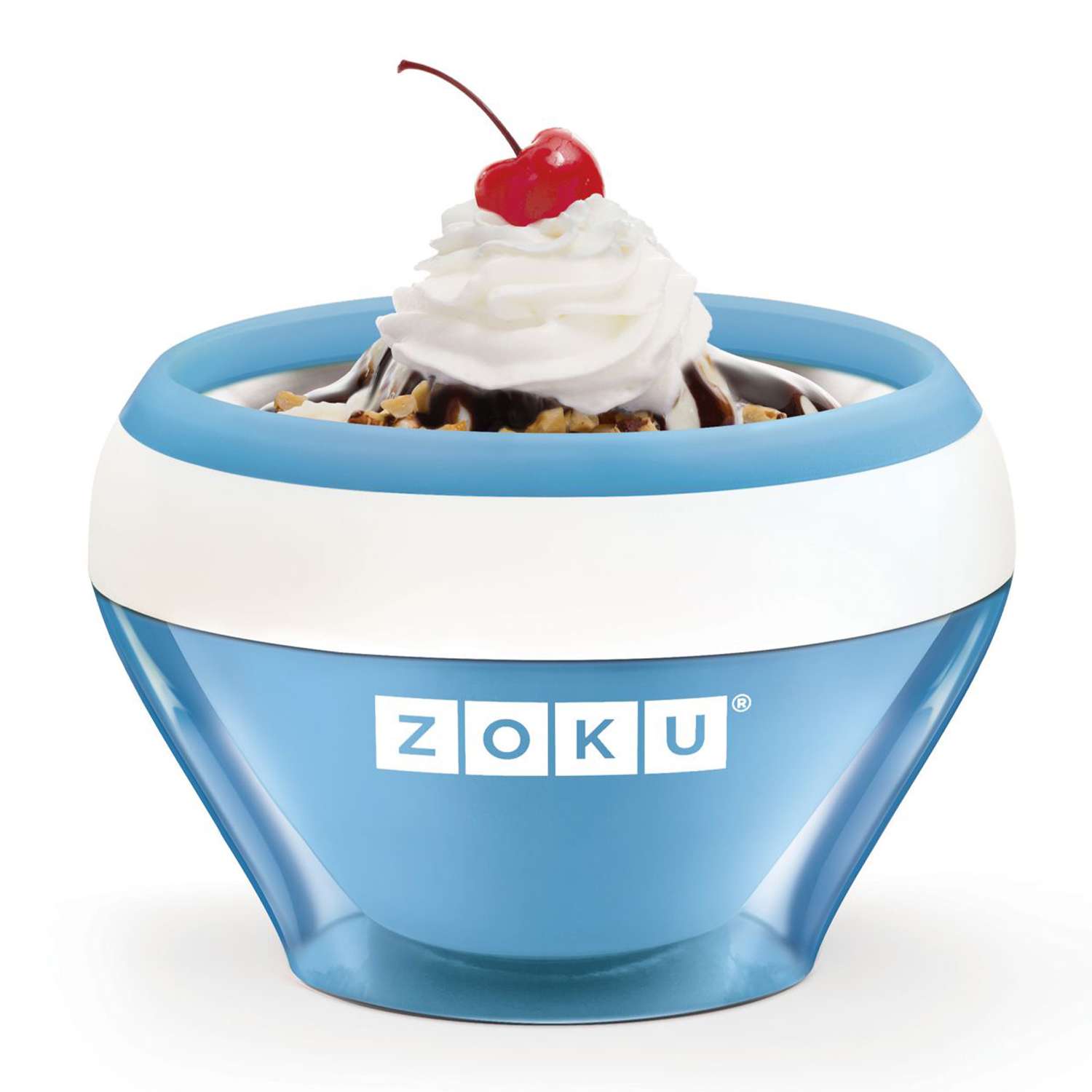 Мороженица Zoku Ice Cream Maker синяя - фото 1