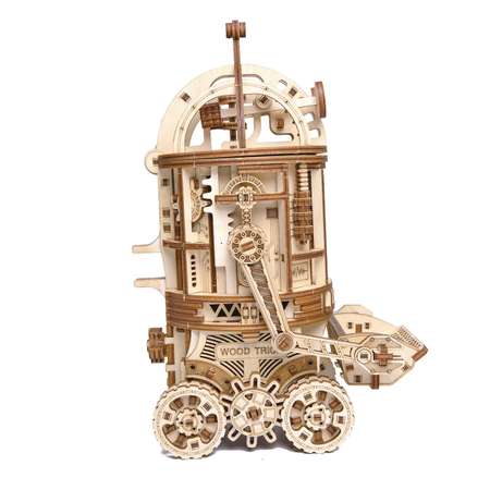 Сборная модель Wood Trick Космический робот Уборщик