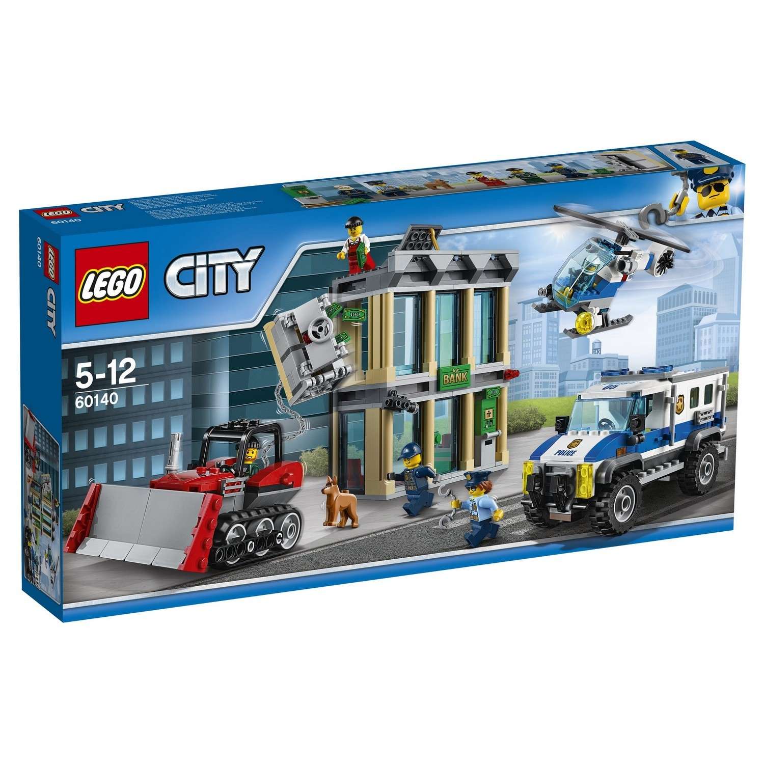 Конструктор LEGO City Police Ограбление на бульдозере (60140) - фото 2