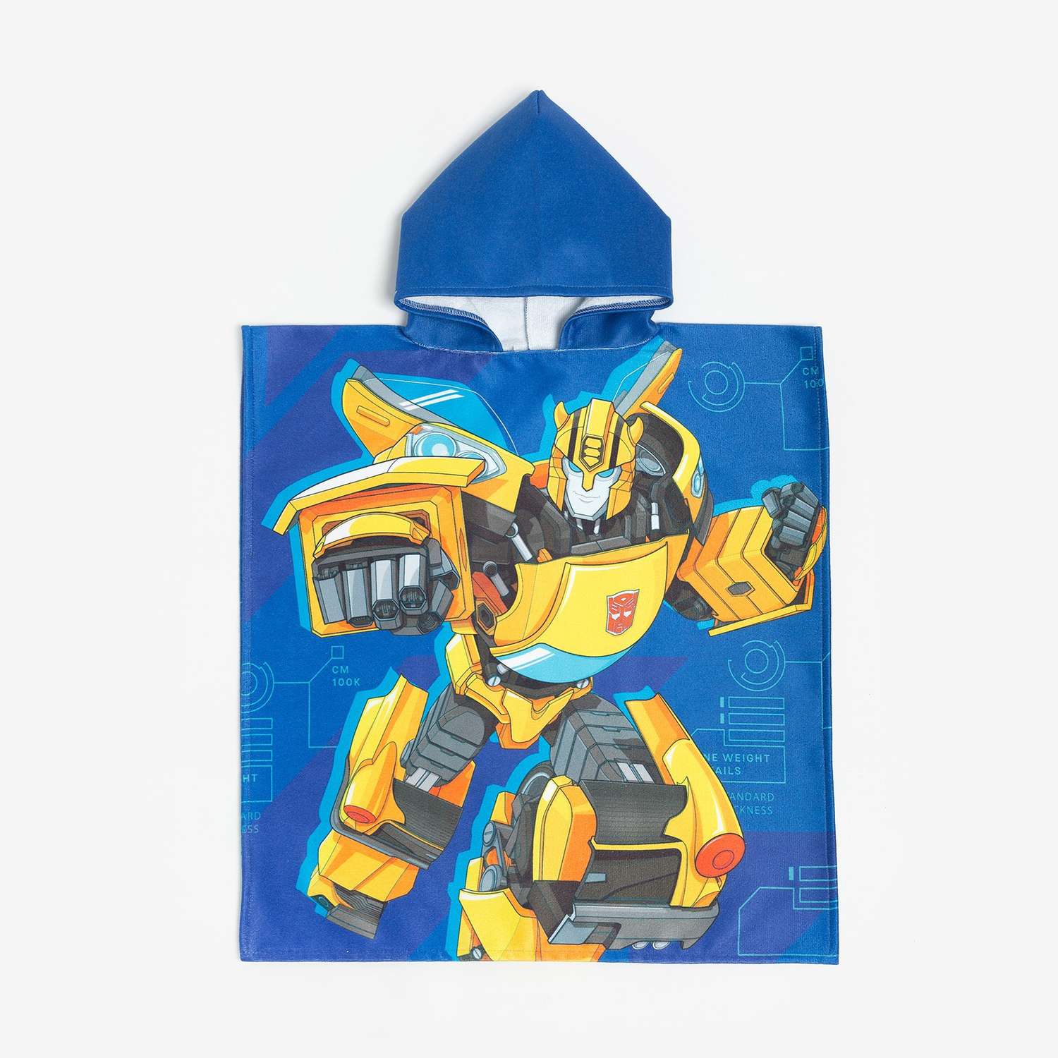 Полотенце-пончо Hasbro Bumblebee Transformers 60х120 см - фото 1