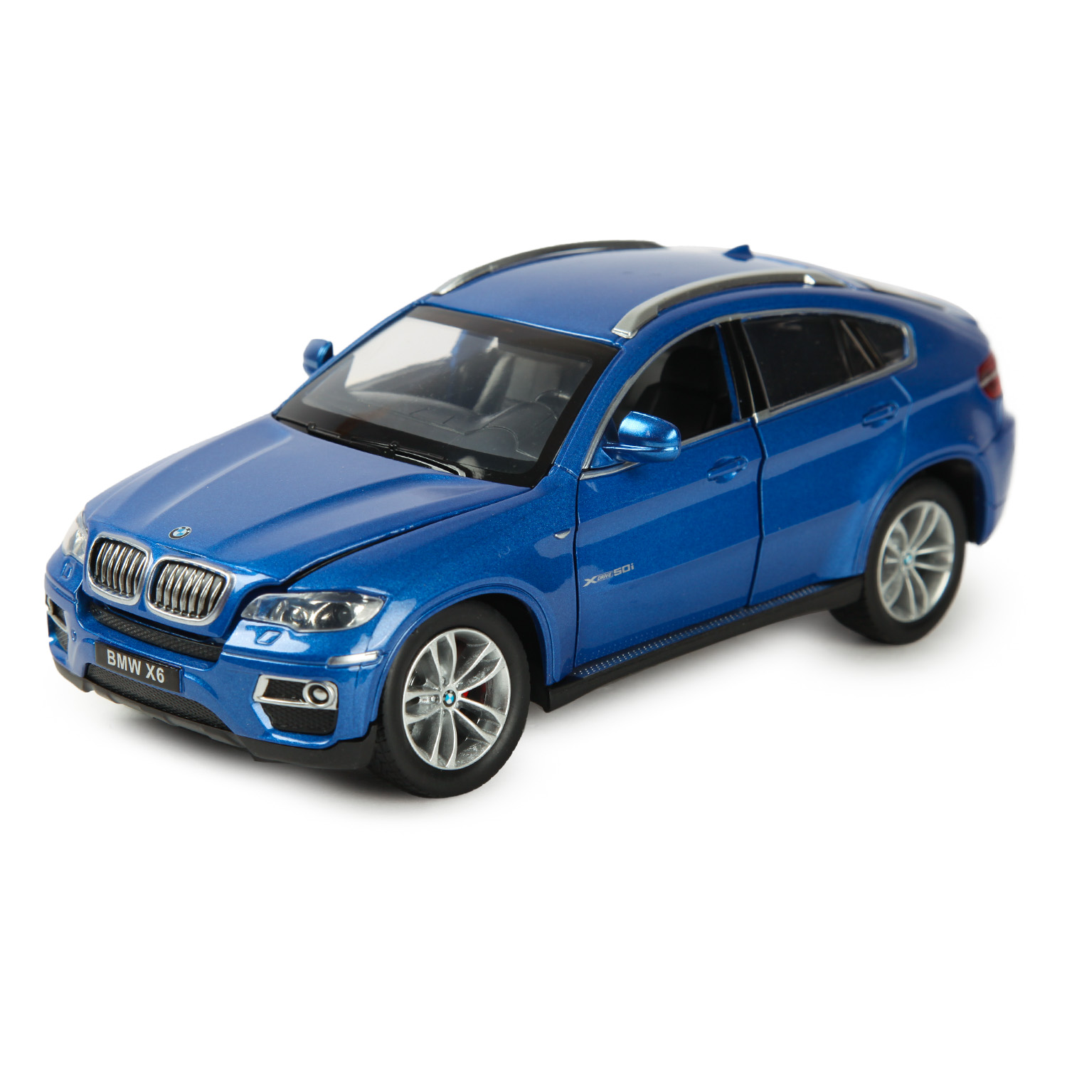 Машинка Mobicaro 1:26 BMW X6 Синяя 68250A 68250A - фото 1