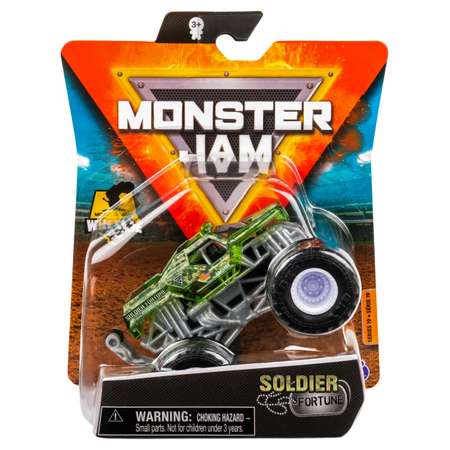 Машинка Monster Jam 1:64 Soldier Fortune 6044941/20130603