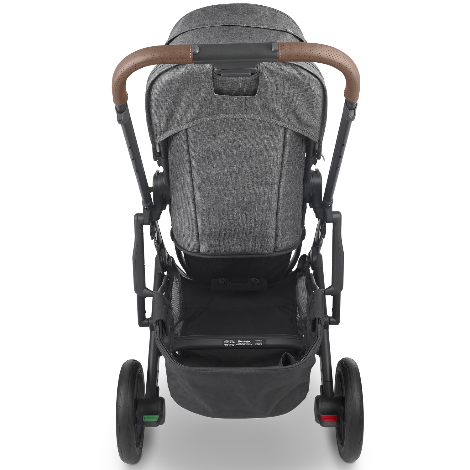 Коляска прогулочная UPPAbaby Cruz V2 Greyson Графитовый меланж - фото 10