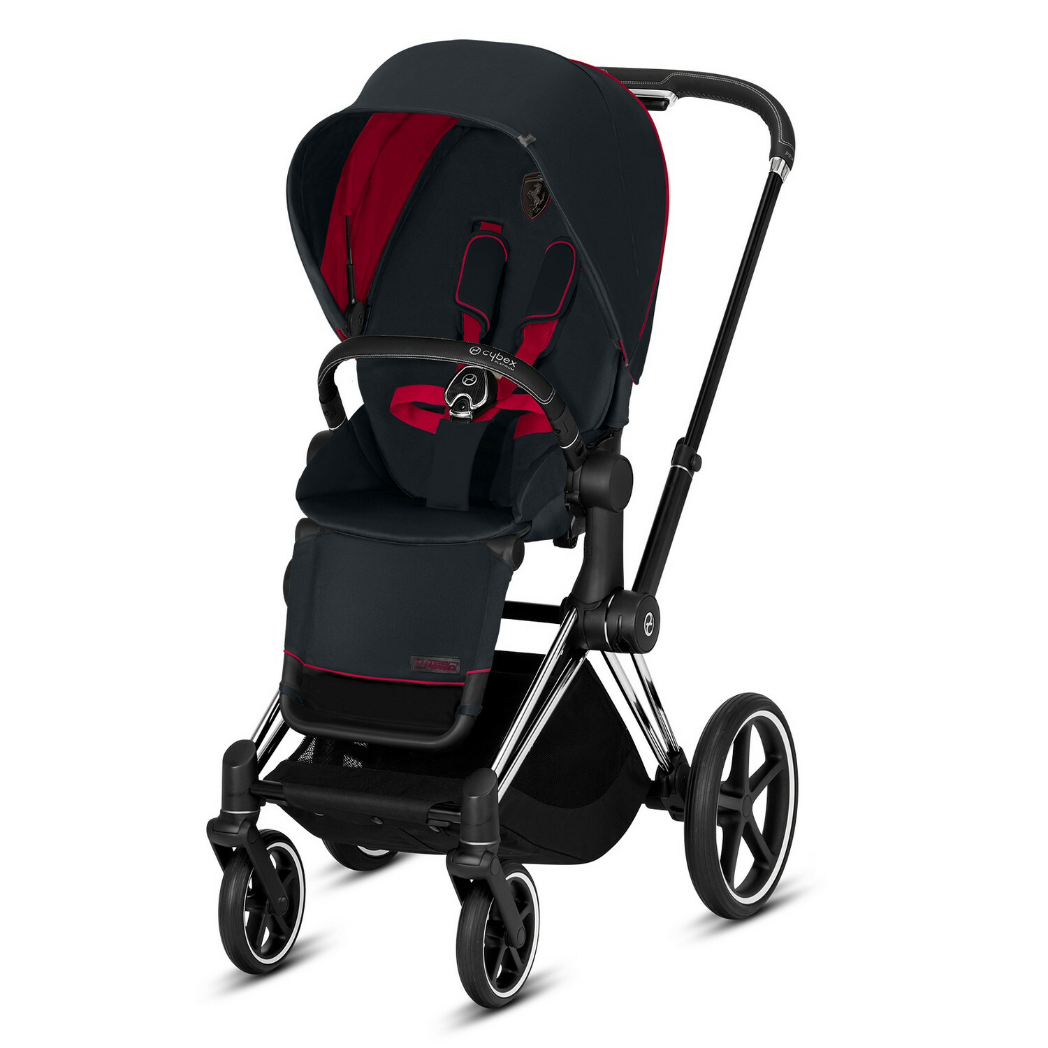 Набор чехлов Cybex Seat Pack Cybex Priam III FE Ferrari Victory Black 519002699 - фото 6