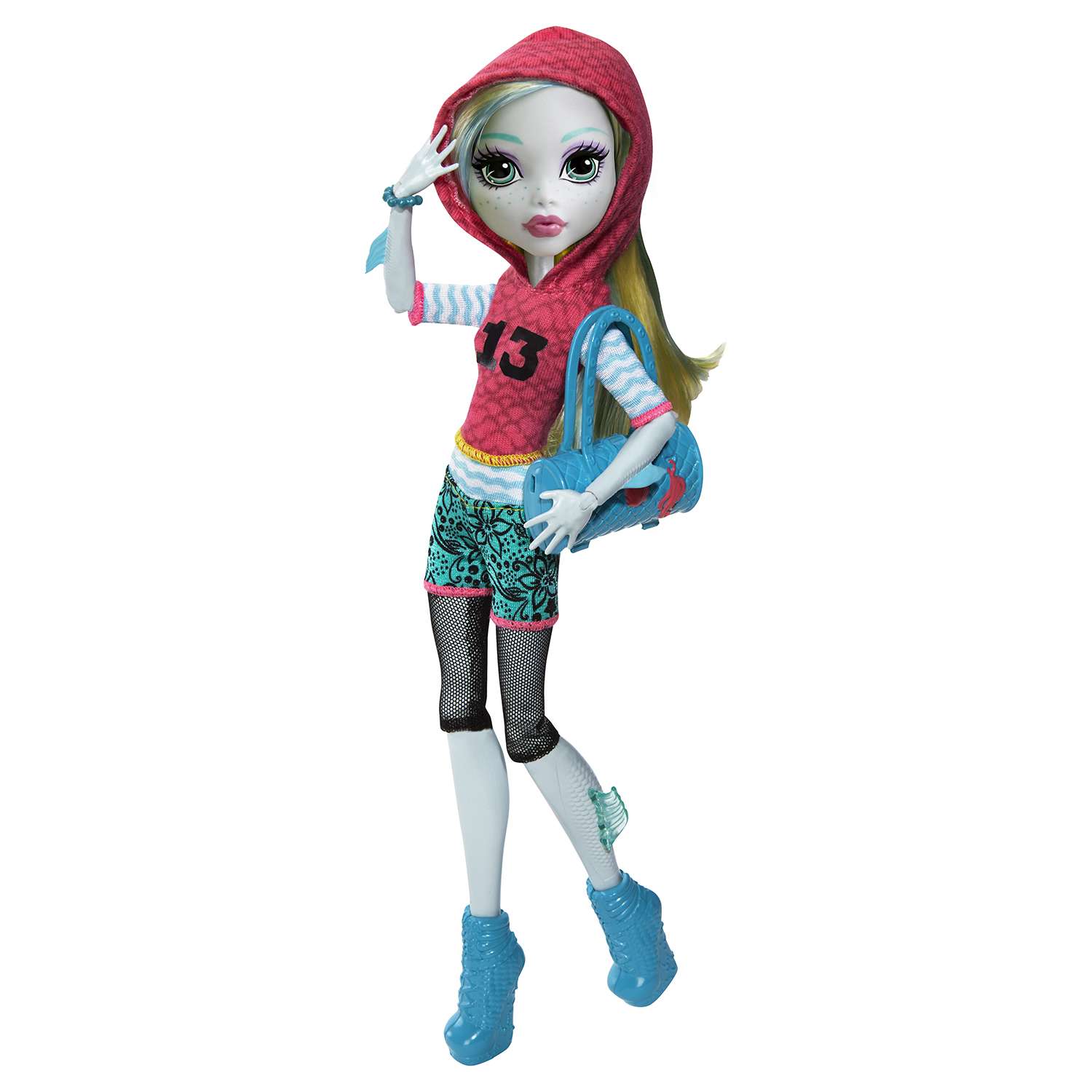Кукла Monster High Monster High В модном наряде Лагуна Блю DVH25 DNW97 - фото 4