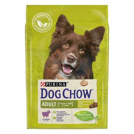 Корм для собак Dog Chow Adult с ягненком 2.5кг