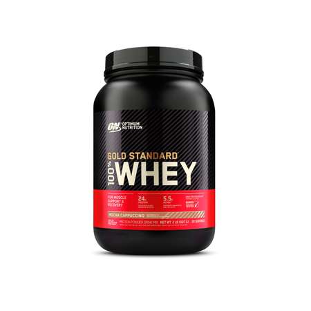 Протеин Optimum Nutrition Gold Standard 100% Whey 907 гр Мокко капучино